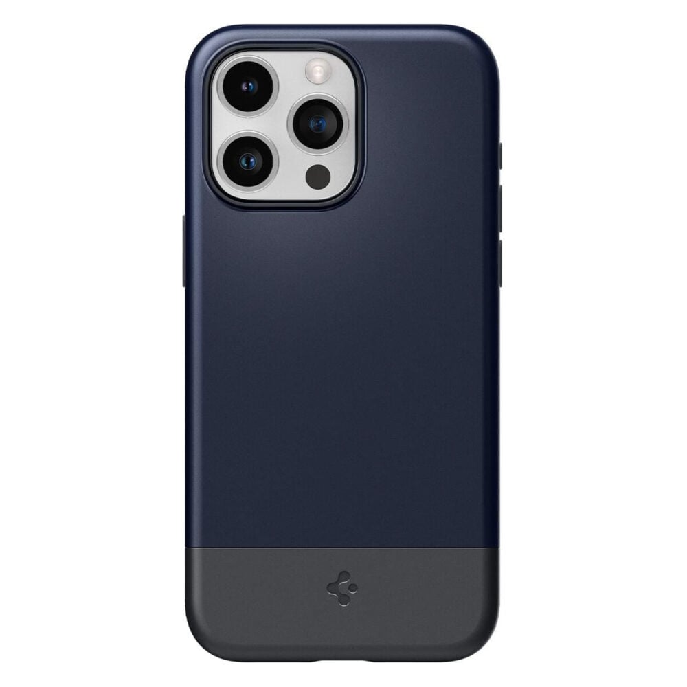 Spigen® Style Armor™ (MagFit) ACS06612 iPhone 15 Pro Max Case - Midnight Indigo