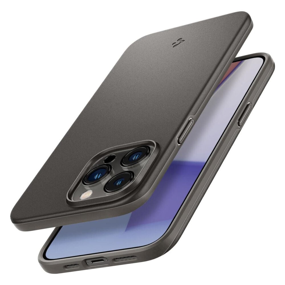 Spigen® Thin Fit™ ACS04782 iPhone 14 Pro Case - Gunmetal