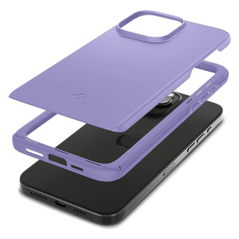 Spigen® Thin Fit™ ACS06549 iPhone 15 Pro Max Case - Iris Purple