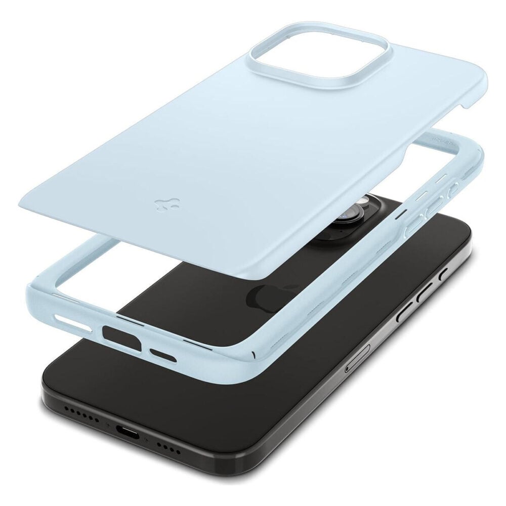 Spigen® Thin Fit™ ACS06550 iPhone 15 Pro Max Case - Mute Blue