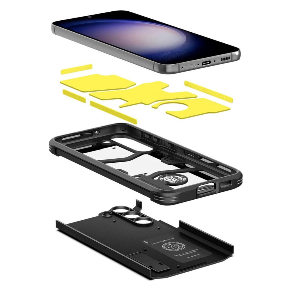 Spigen® Tough Armor™ ACS05672 Samsung Galaxy S23+ Plus Case - Black