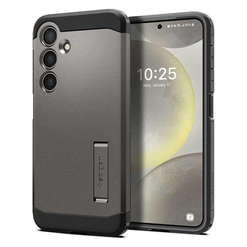 Spigen® Tough Armor™ ACS07356 Samsung Galaxy S24 Case - Gunmetal