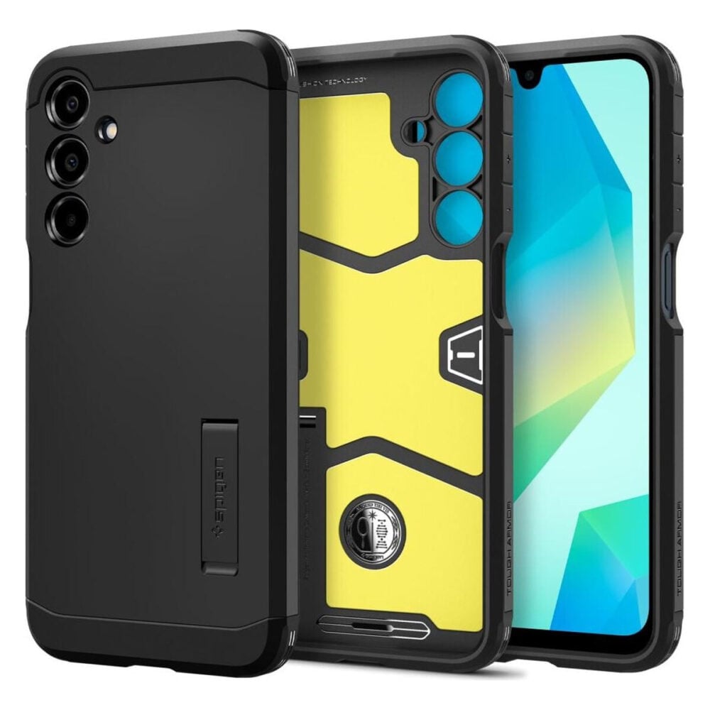 Spigen® Tough Armor™ ACS08889 Samsung Galaxy A16 5G | A16 4G Case - Black