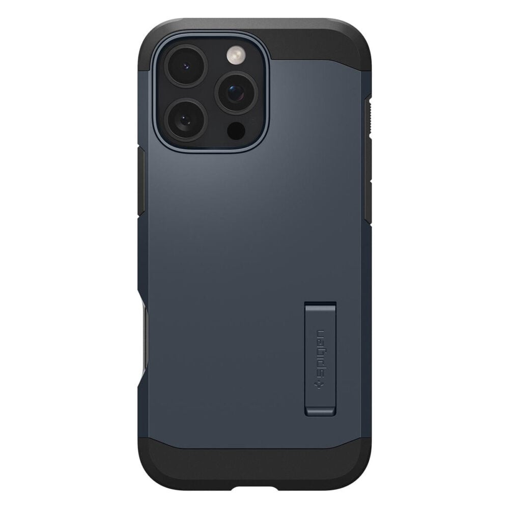 Spigen® Tough Armor™ AI (MagFit) ACS08014 iPhone 16 Pro Max Case - Metal Slate