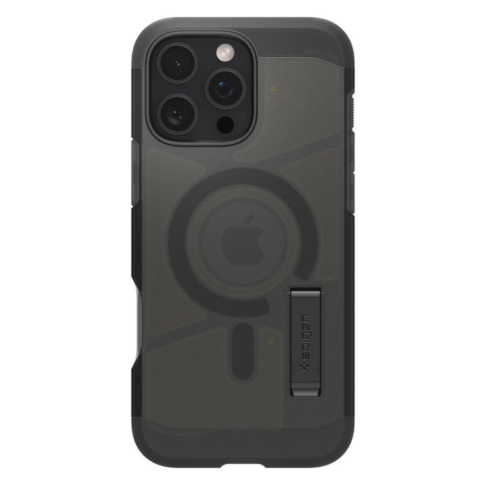 Spigen® Tough Armor™ AI (MagFit) ACS08502 iPhone 16 Pro Max Case - Frost Black
