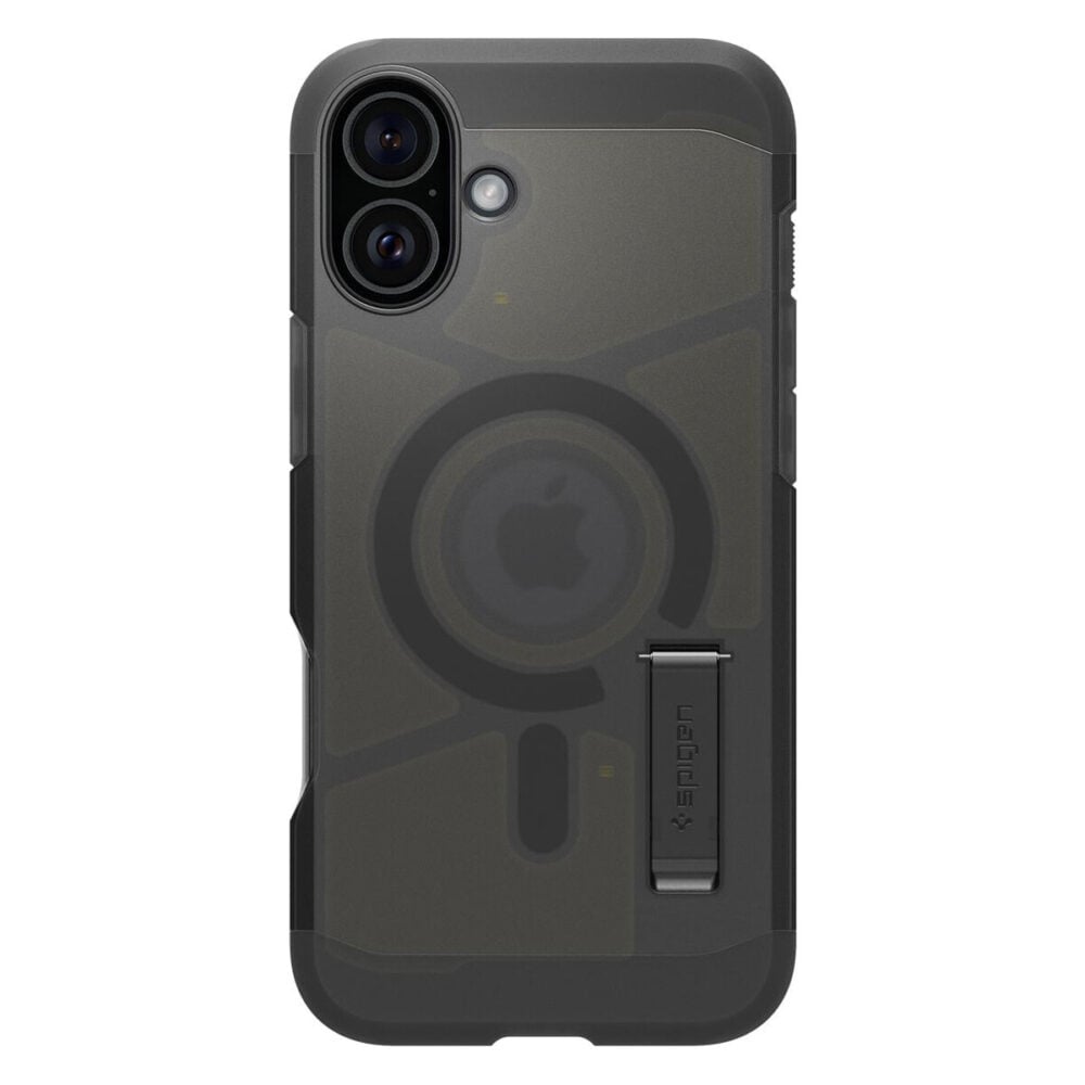 Spigen® Tough Armor™ AI (MagFit) ACS08515 iPhone 16 Case - Frost Black