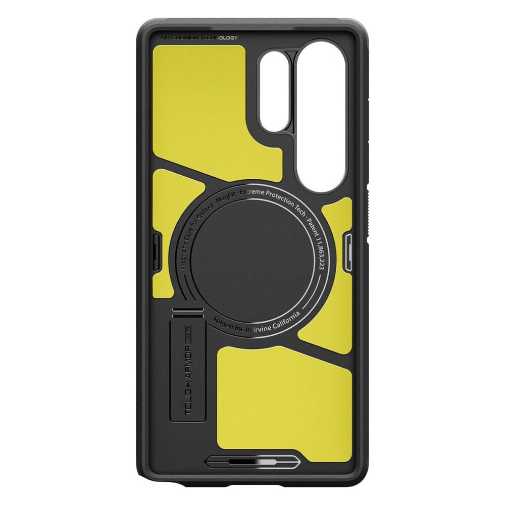 Spigen® Tough Armor™ AI (MagFit) ACS08964 Samsung Galaxy S25 Ultra Case - Black