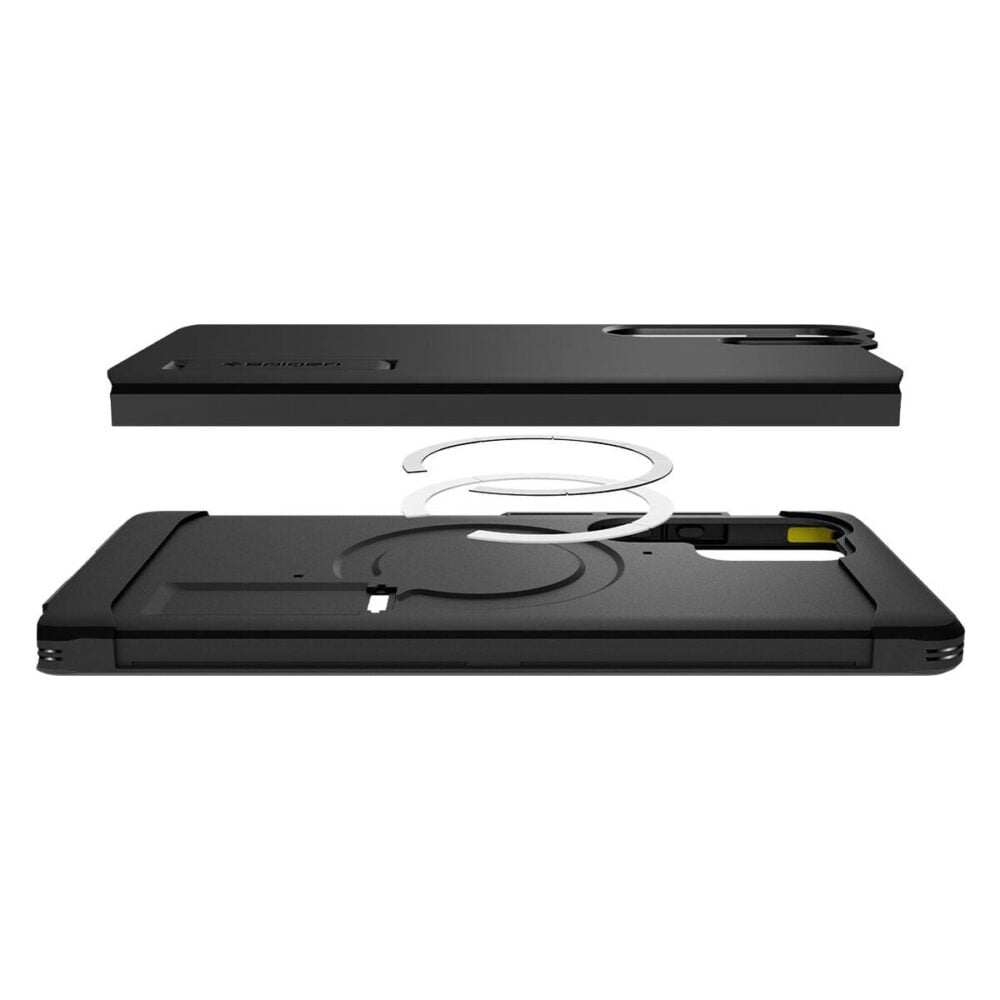 Spigen® Tough Armor™ AI (MagFit) ACS08964 Samsung Galaxy S25 Ultra Case - Black