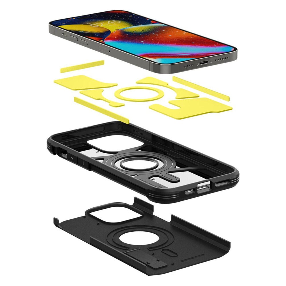 Spigen® Tough Armor™ (MagFit) ACS04985 iPhone 14 Pro Case - Black