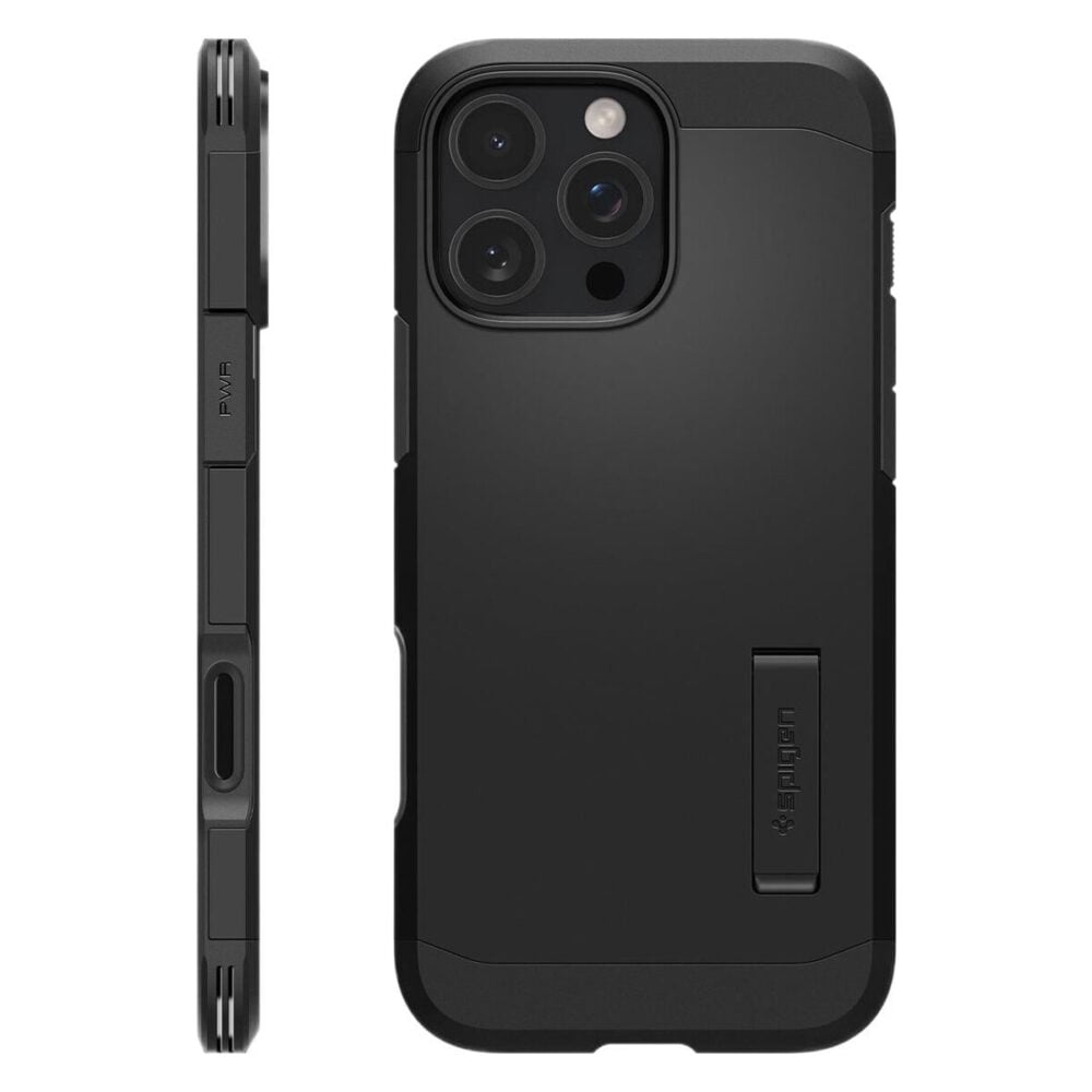 Spigen® Tough Armor™ T AI (MagFit + Camera Control) ACS08503 iPhone 16 Pro Max Case - Black