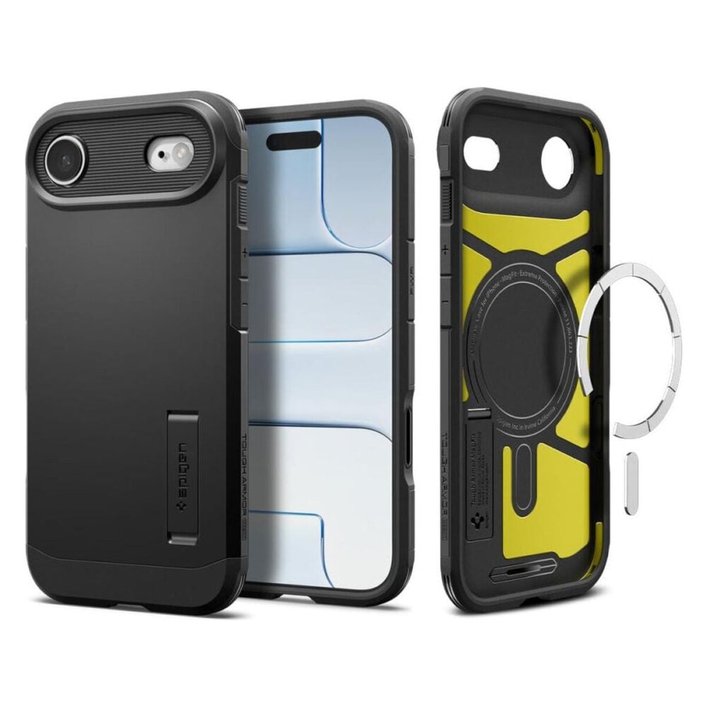 Spigen® Tough Armor™ T (MagFit) ACS10324 iPhone Air Case - Black