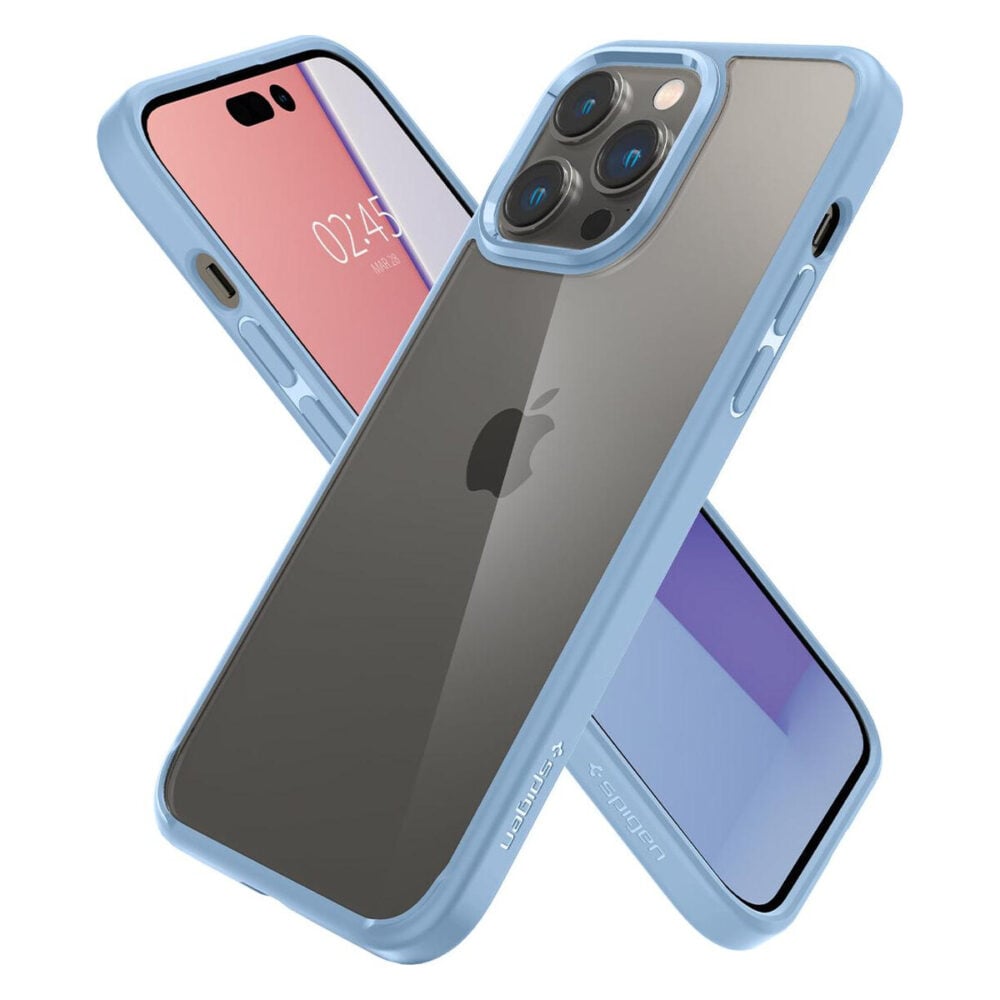Spigen® Ultra Hybrid™ ACS04964 iPhone 14 Pro Case - Sierra Blue