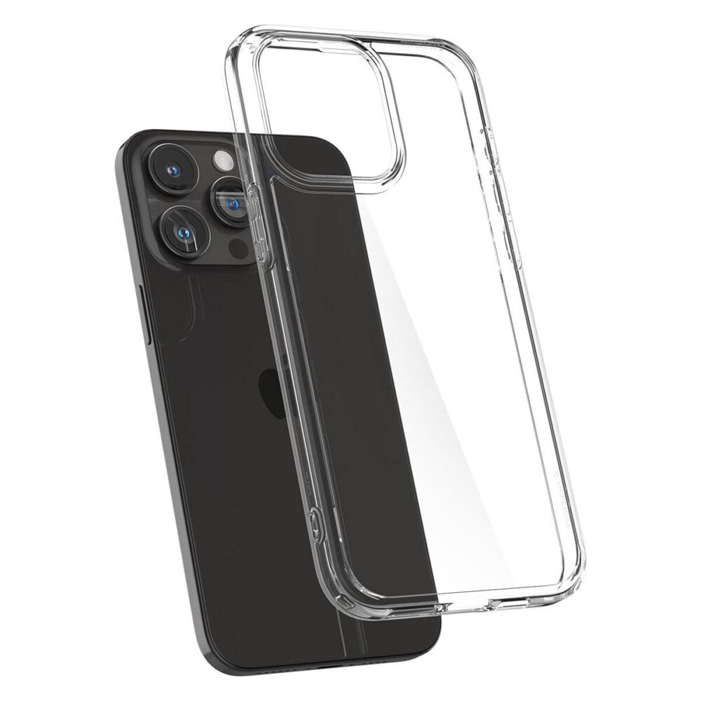 Spigen® Ultra Hybrid™ ACS06565 iPhone 15 Pro Max Case - Crystal Clear