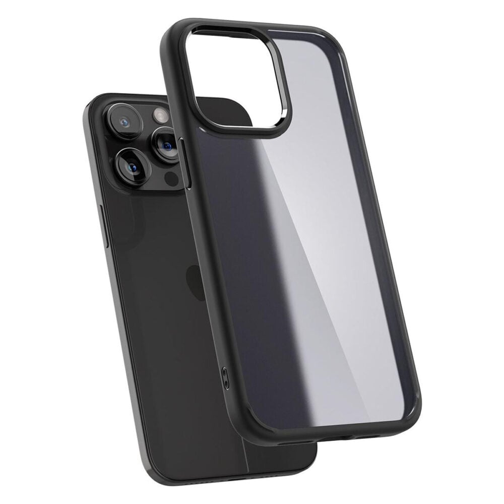 Spigen® Ultra Hybrid™ ACS06568 iPhone 15 Pro Max Case - Frost Black
