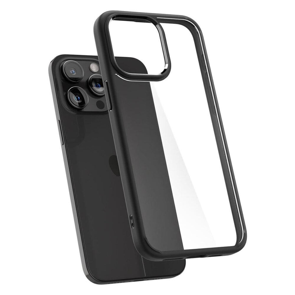 Spigen® Ultra Hybrid™ ACS06570 iPhone 15 Pro Max Case - Matte Black