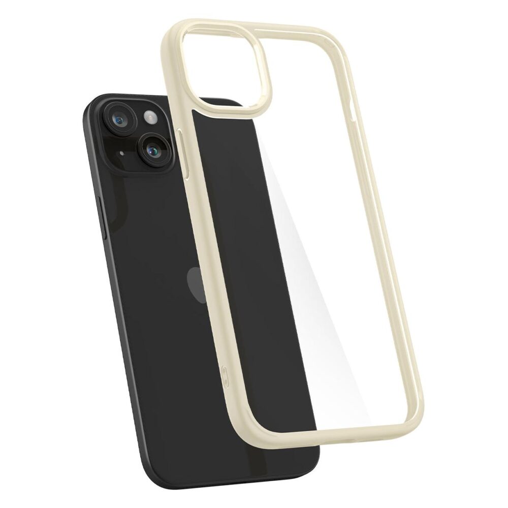 Spigen® Ultra Hybrid™ ACS06658 iPhone 15 Plus Case - Mute Beige