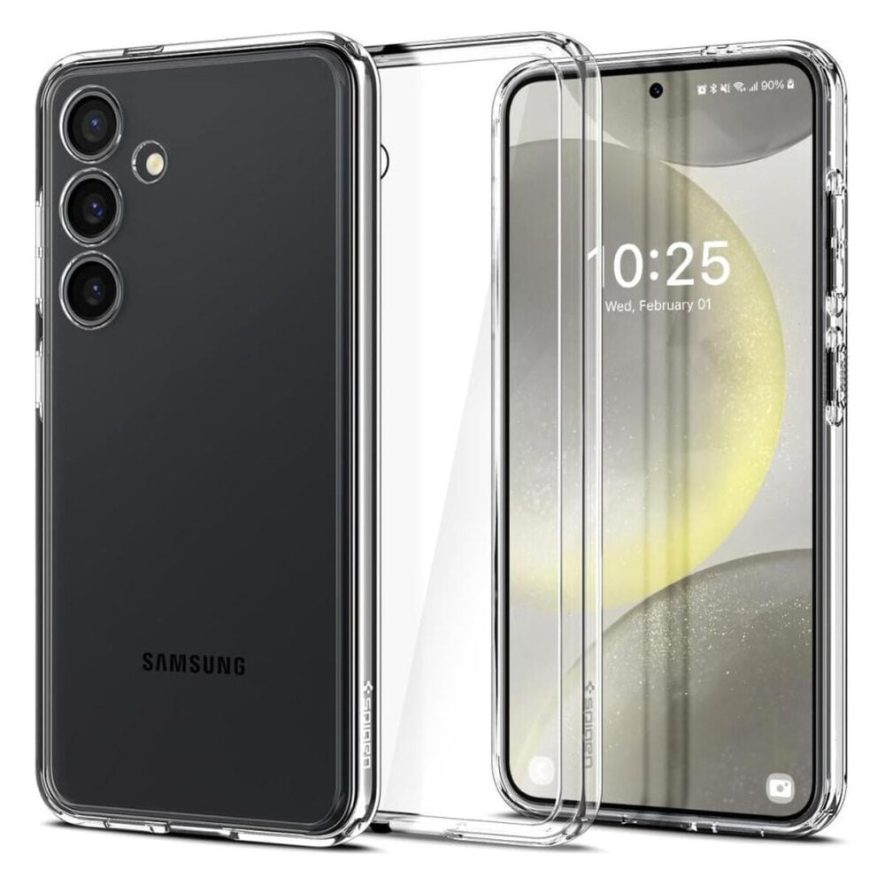 Spigen® Ultra Hybrid™ ACS07349 Samsung Galaxy S24 Case - Crystal Clear