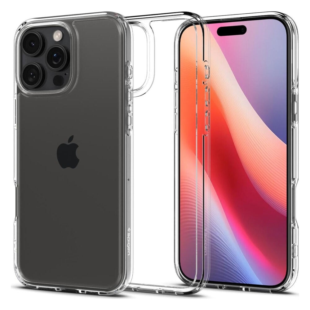 Spigen® Ultra Hybrid™ ACS07992 iPhone 16 Pro Max Case - Crystal Clear