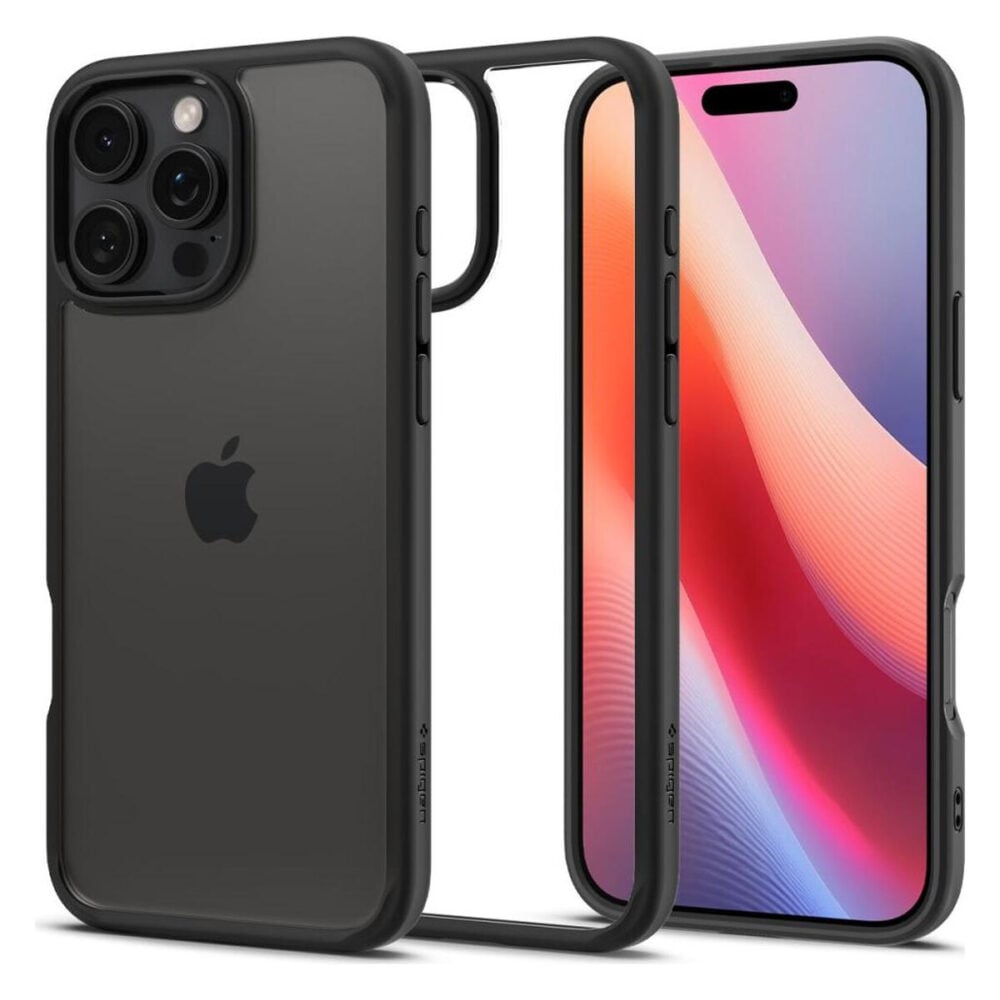 Spigen® Ultra Hybrid™ ACS07996 iPhone 16 Pro Max Case - Matte Black