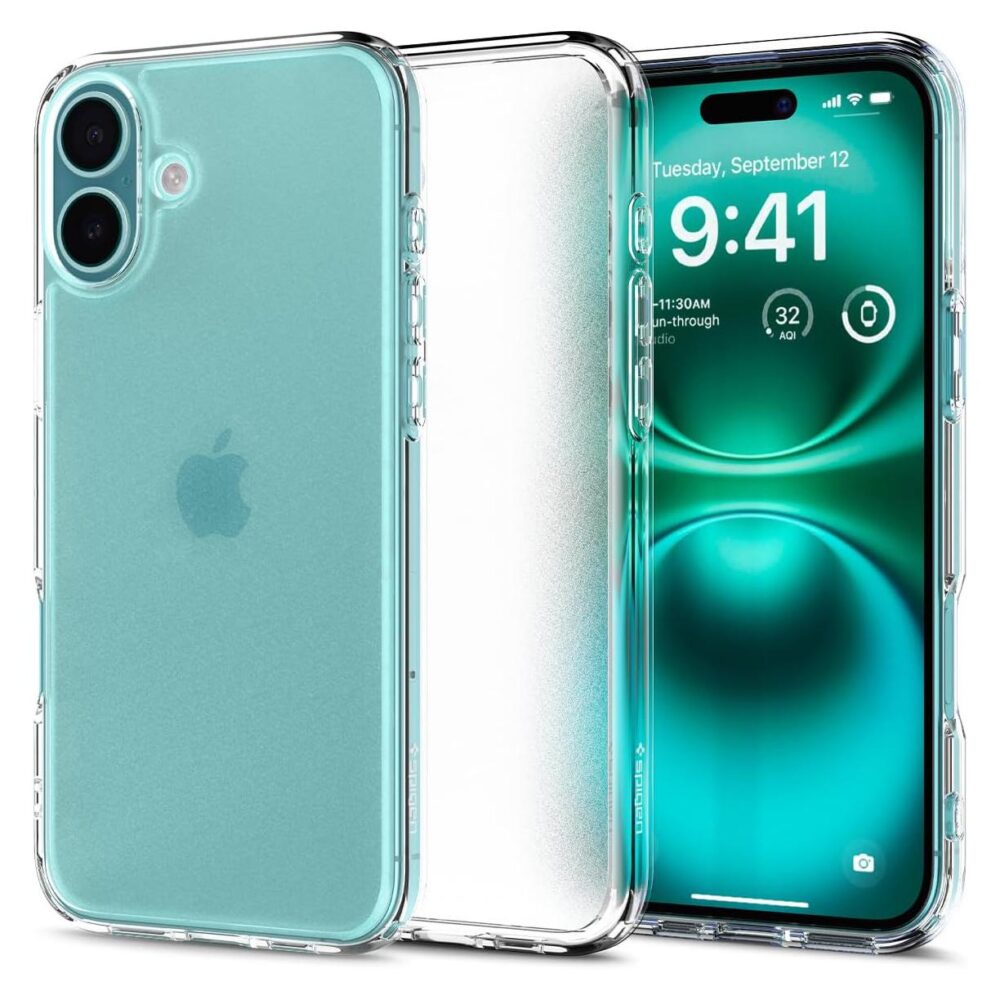 Spigen® Ultra Hybrid™ ACS08070 iPhone 16 Plus Case - Frost Clear