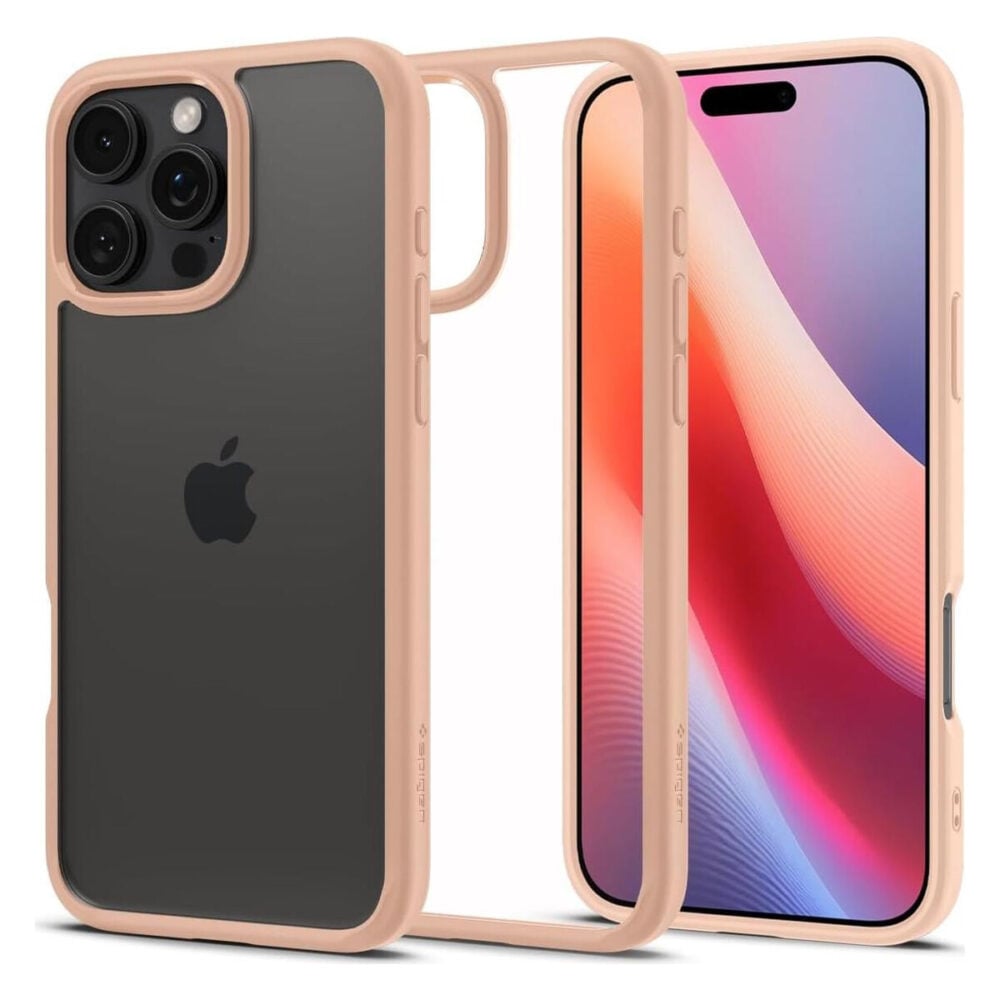 Spigen® Ultra Hybrid™ ACS08688 iPhone 16 Pro Max Case - Rose Titanium