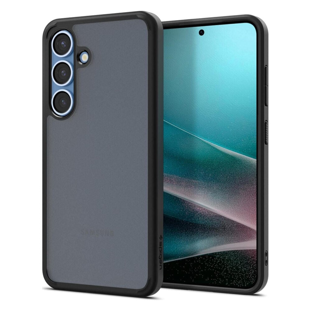 Spigen® Ultra Hybrid™ ACS09007 Samsung Galaxy S25 Case - Frost Black