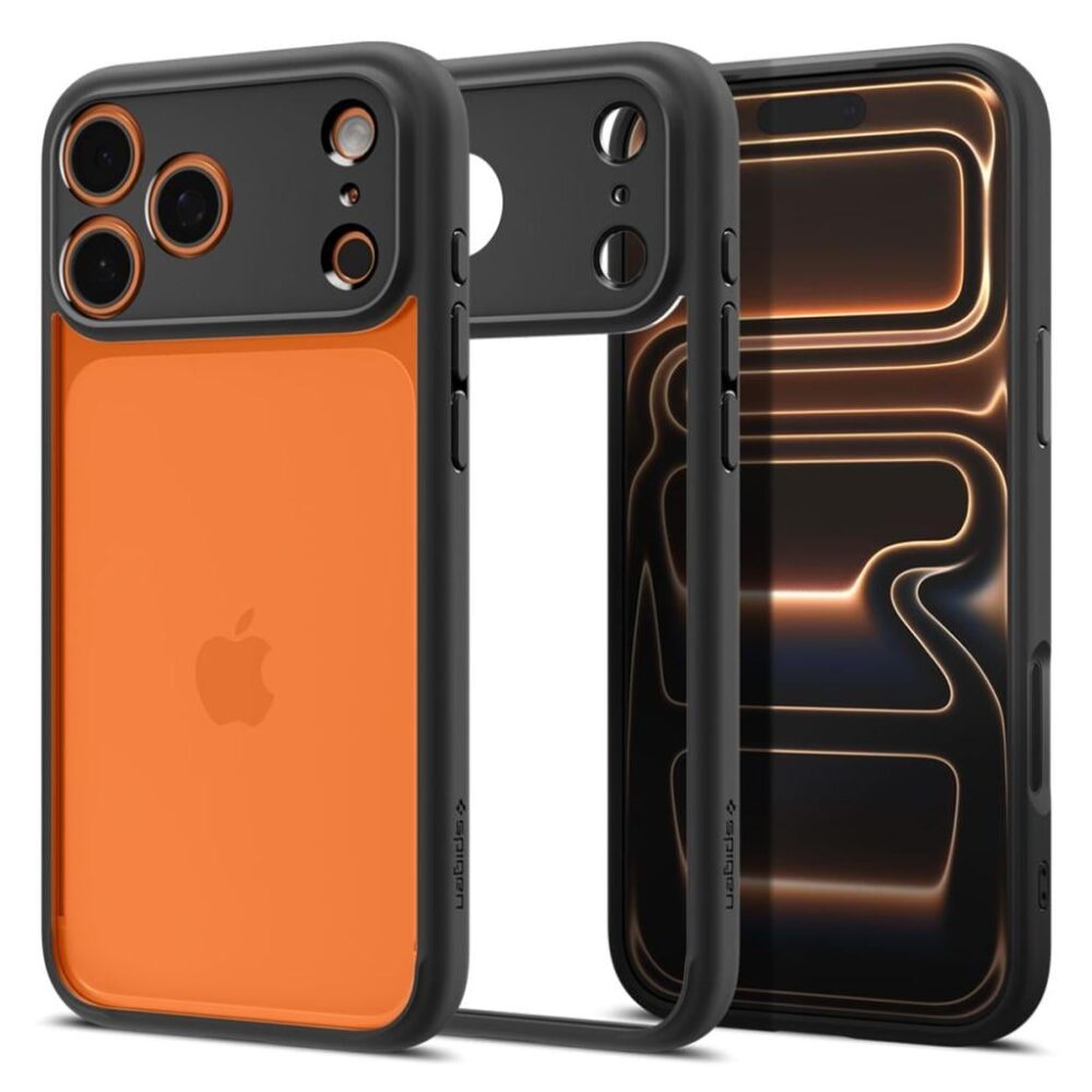 Spigen® Ultra Hybrid™ ACS10343 iPhone 17 Pro Case - Matte Black