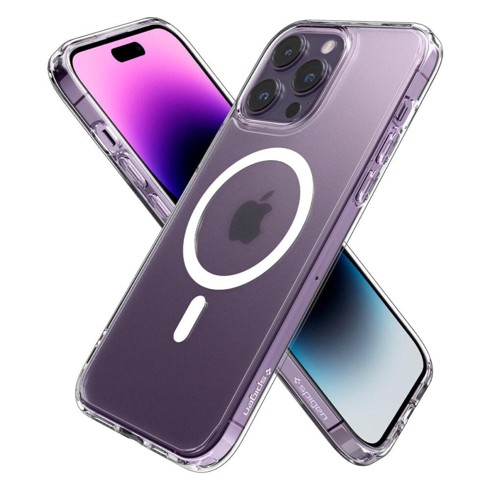 Spigen® Ultra Hybrid™ (MagFit) ACS05587 iPhone 14 Pro Case - Frost Clear