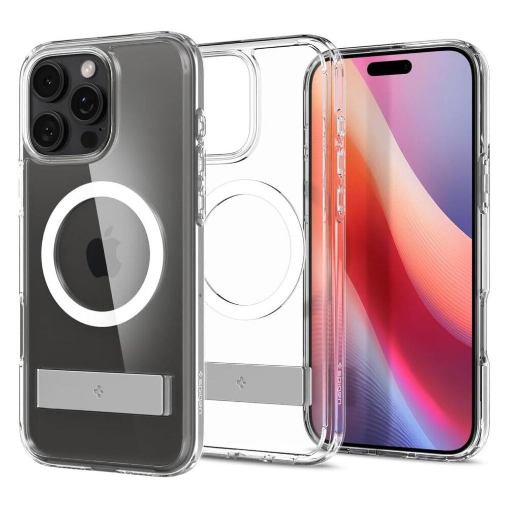 Spigen® Ultra Hybrid™ S (MagFit) ACS08009 iPhone 16 Pro Max Case - Crystal Clear