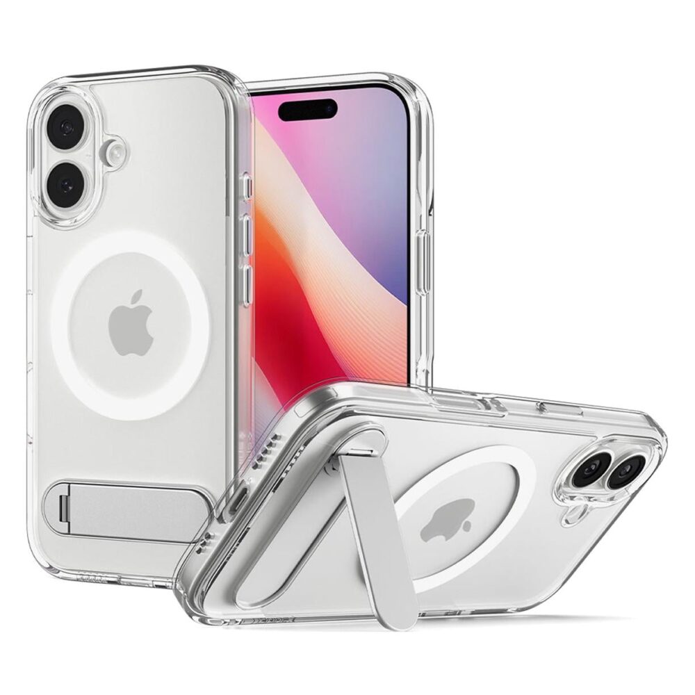 Spigen® Ultra Hybrid™ S (MagFit) ACS09981 iPhone 17 Case - Clear White