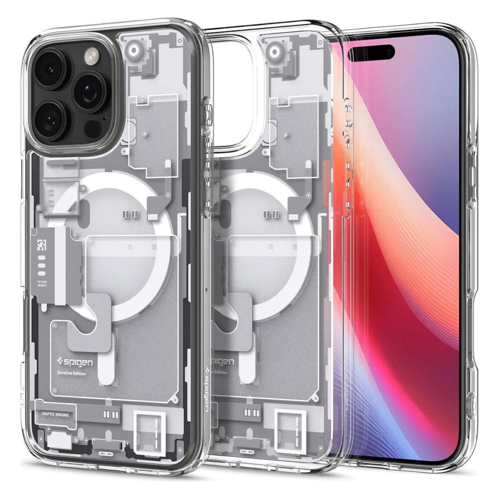 Spigen® Ultra Hybrid™ Zero One (MagFit) ACS08005 iPhone 16 Pro Max Case - Zero One White