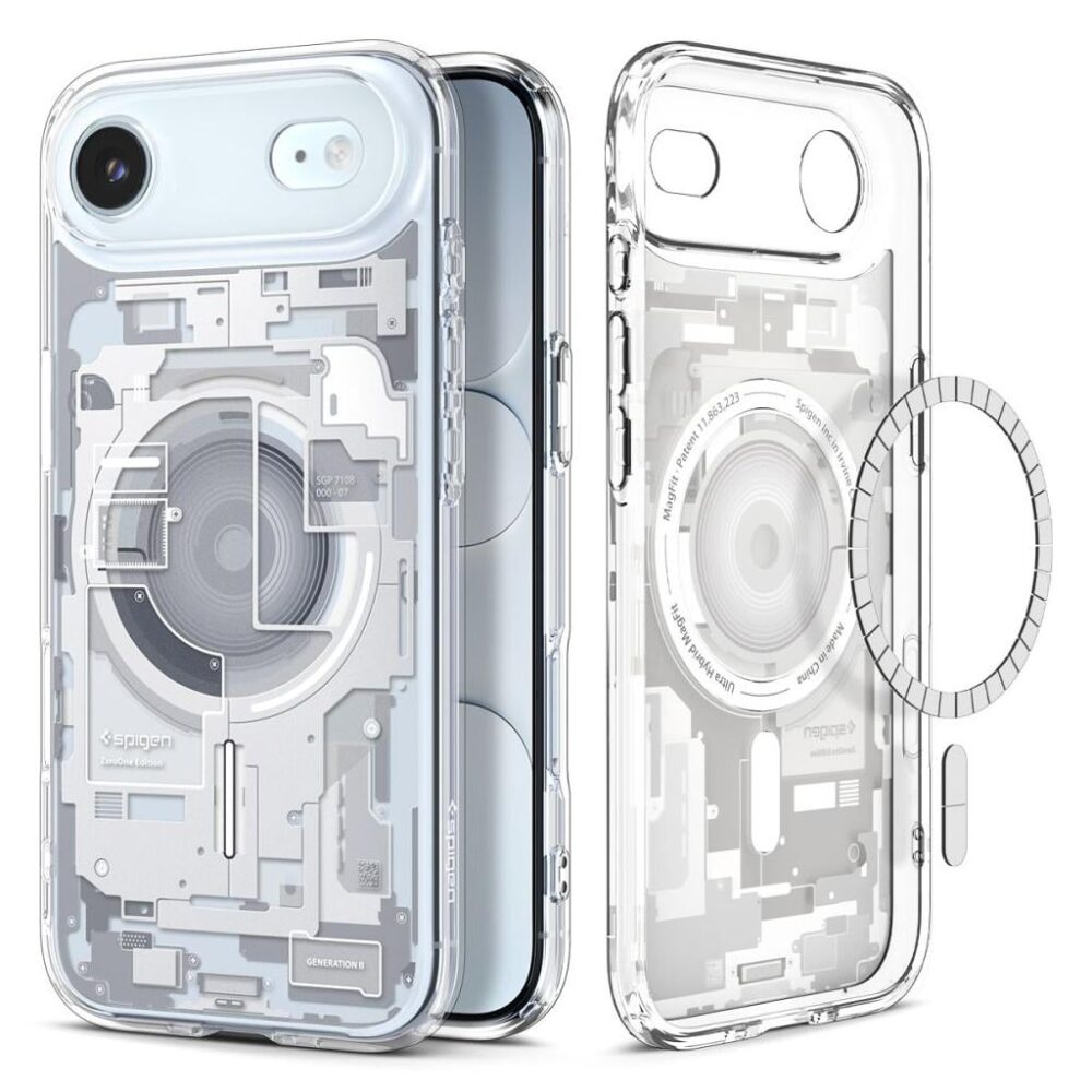 Spigen® Ultra Hybrid™ Zero One (MagFit) ACS10318 iPhone Air Case - Zero One White
