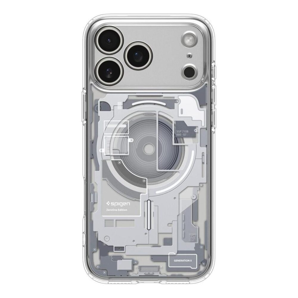 Spigen® Ultra Hybrid™ Zero One (MagFit) ACS10351 iPhone 17 Pro Case - Zero One White