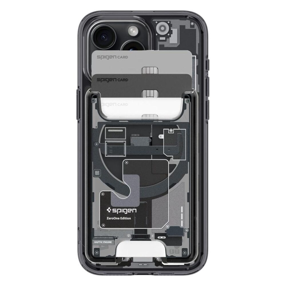 Spigen® Ultra Hybrid™ Zero One (MagFit) AFA07400 MagSafe Wallet Card Holder - Zero One