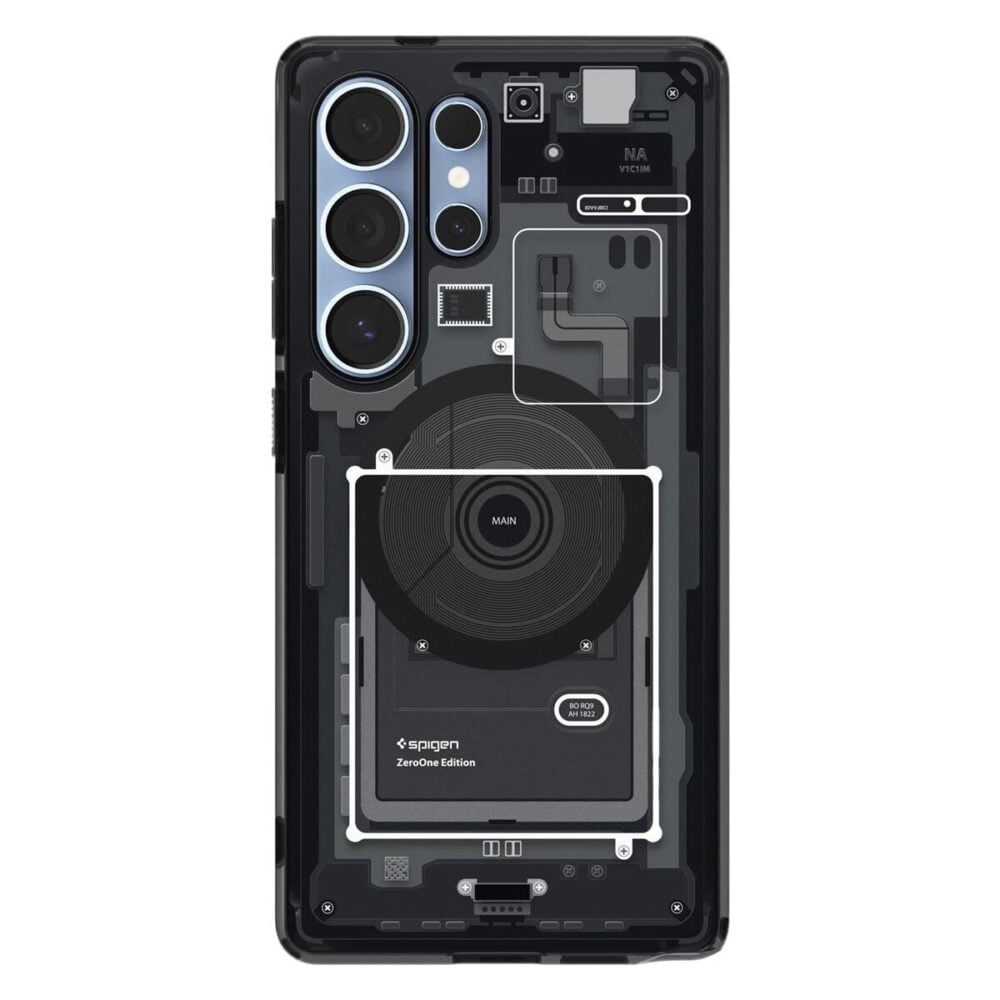 Spigen® Ultra Hybrid™ Zero One (MagFit) ACS08957 Samsung Galaxy S25 Ultra Case - Zero One Black