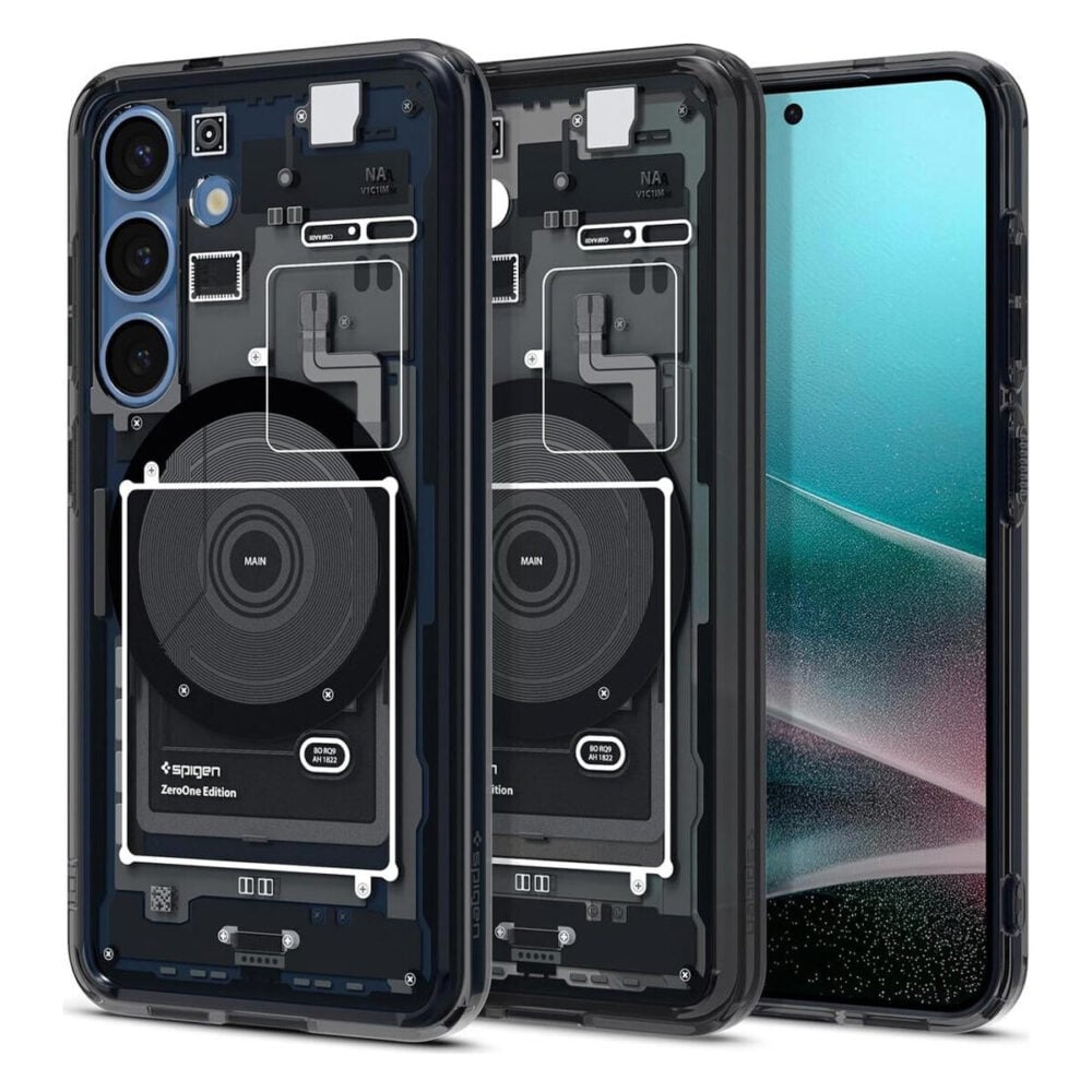 Spigen® Ultra Hybrid™ Zero One (MagFit) ACS09003 Samsung Galaxy S25 Case - Zero One Black