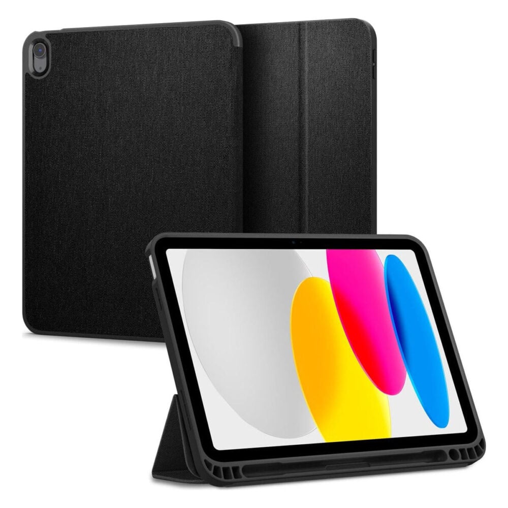 Spigen® Urban Fit™ ACS05306 iPad 11-inch (2025) | 10.9-inch (2022) Case - Black