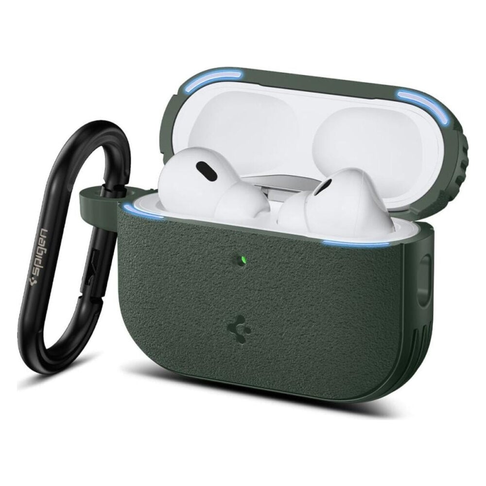 Spigen® Vault™ ACS09827 AirPods Pro 3 Case - Midnight Green