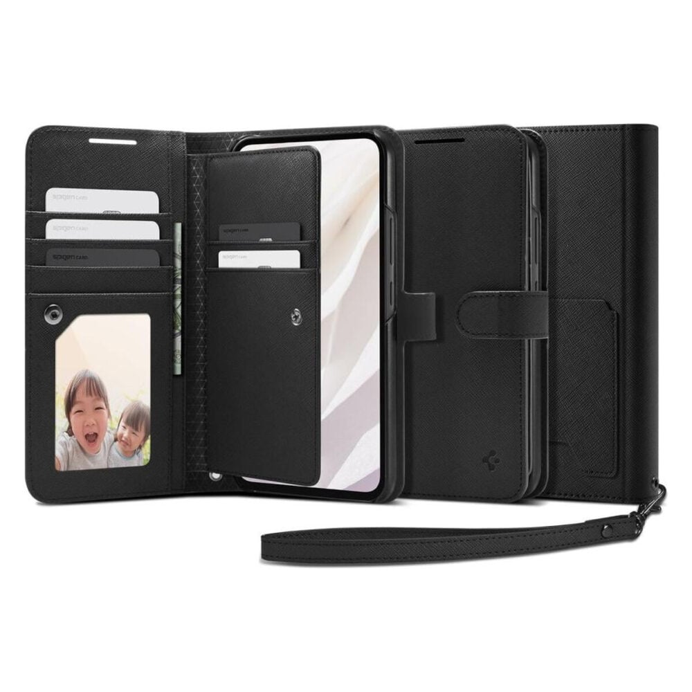 Spigen® Wallet S™ Plus ACS05893 Samsung Galaxy A54 Case - Black