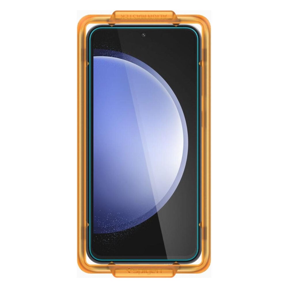 Spigen® (x2.Pack) GLAS.tR™ ALIGNmaster™ AGL06986 Samsung Galaxy S23 FE Premium Tempered Glass Screen Protector
