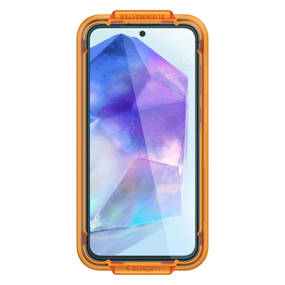 Spigen® (x2 Pack) GLAS.tR™ ALIGNmaster™ AGL07772 Samsung Galaxy A35 Premium Tempered Glass Screen Protector