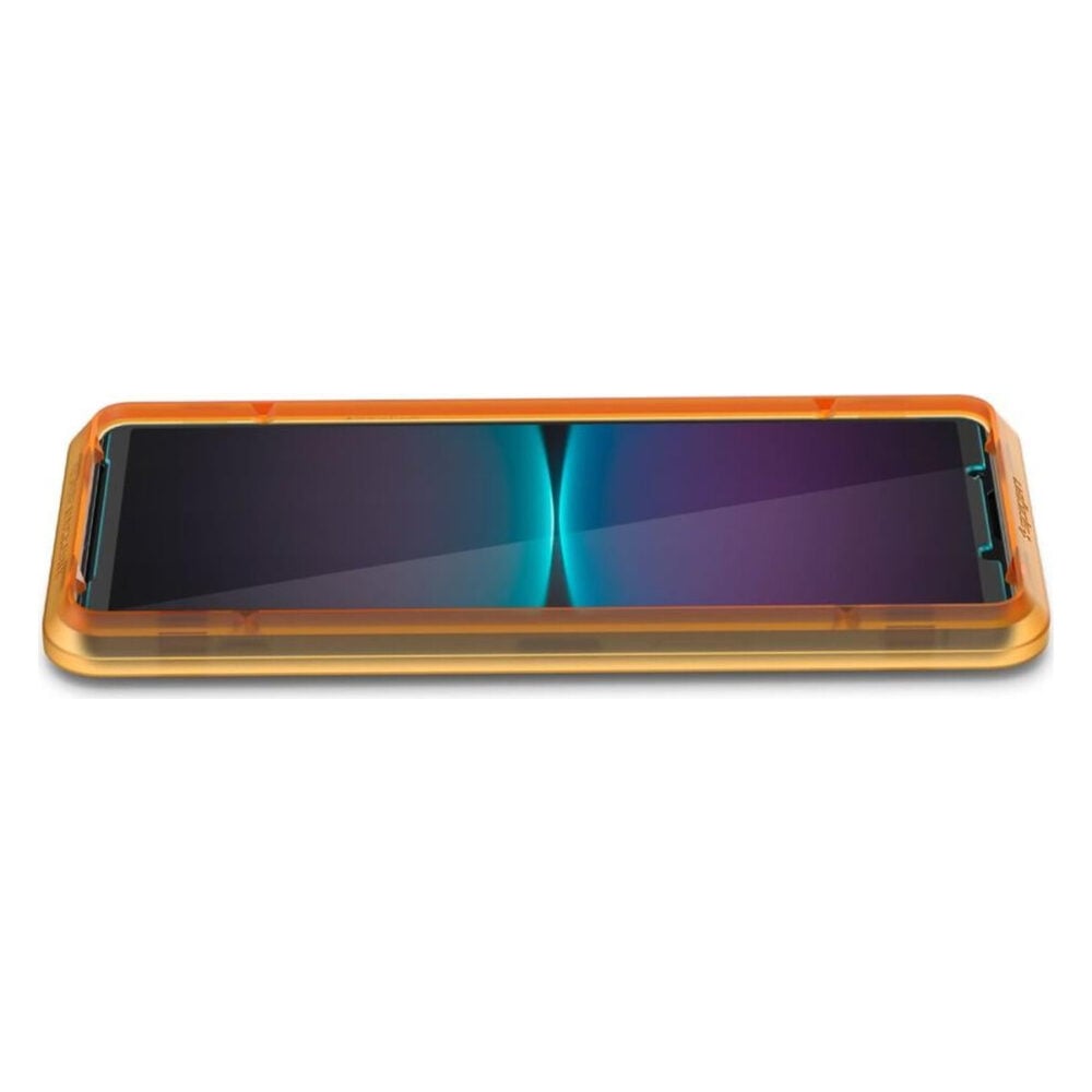 Spigen® (x2 Pack) GLAS.tR™ ALIGNmaster™ AGL08271 Sony Xperia 1 VI Premium Tempered Glass Screen Protector