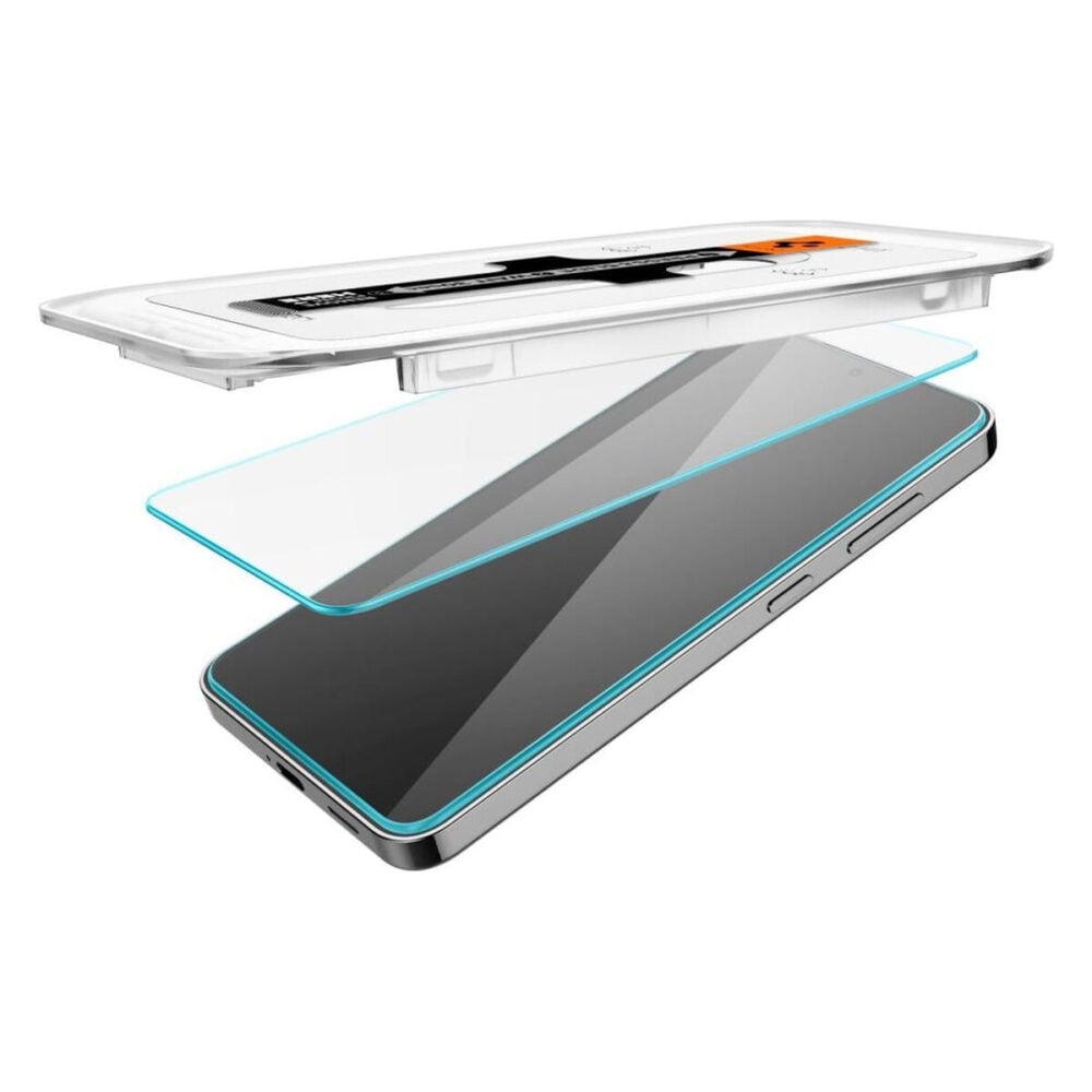 Spigen® (x2.Pack) GLAS.tR™ EZ Fit™ AGL07432 Samsung Galaxy S25+ Plus | S24+ Plus Premium Tempered Glass Screen Protector