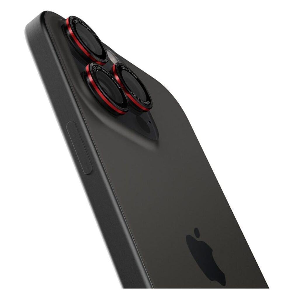 Spigen® (x2.Pack) Glas.tR™ EZ Fit™ Optik Pro AGL05217 iPhone 17 Pro Max | 17 Pro | 16 Pro Max | 16 Pro | 15 Pro Max | 15 Pro | 14 Pro Max | 14 Pro Premium Tempered Glass Camera Lens Protector - L Series