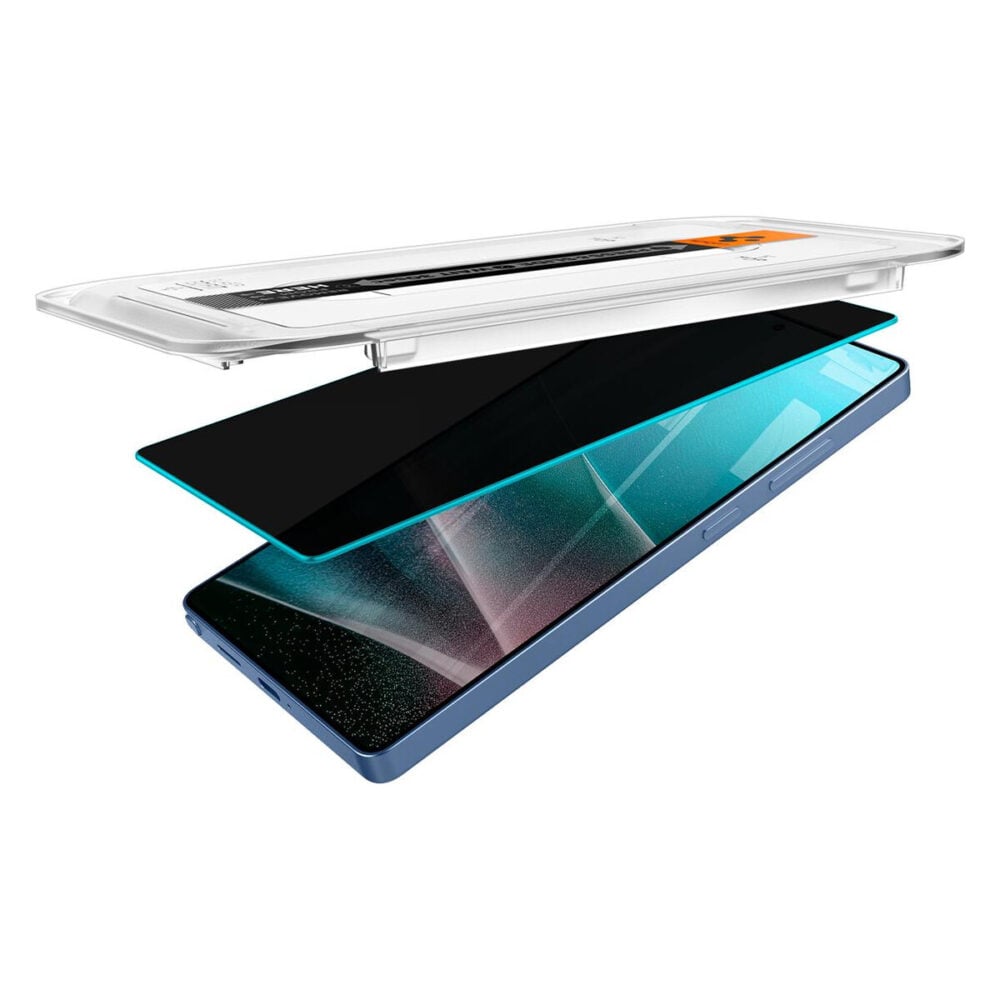 Spigen® (x2.Pack) GLAS.tR™ EZ Fit™ | Privacy AGL09335 Samsung Galaxy S25 Ultra Premium Tempered Glass Screen Protector
