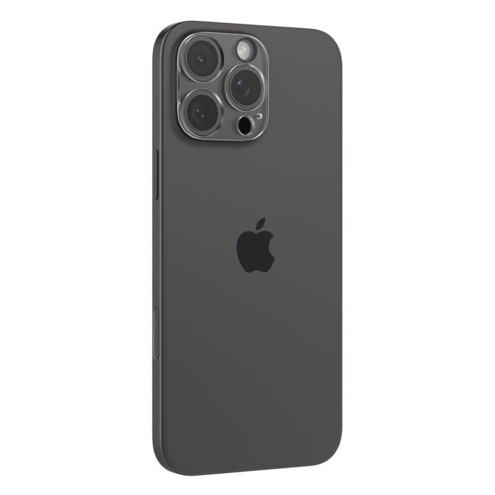 Spigen® (x2.Pack) GLAS.tR™ Optik AGL05761 iPhone 16 Pro Max | 16 Pro | 15 Pro Max | 15 Pro | 14 Pro Max | 14 Pro Premium Tempered Glass Camera Lens Protector - Crystal Clear