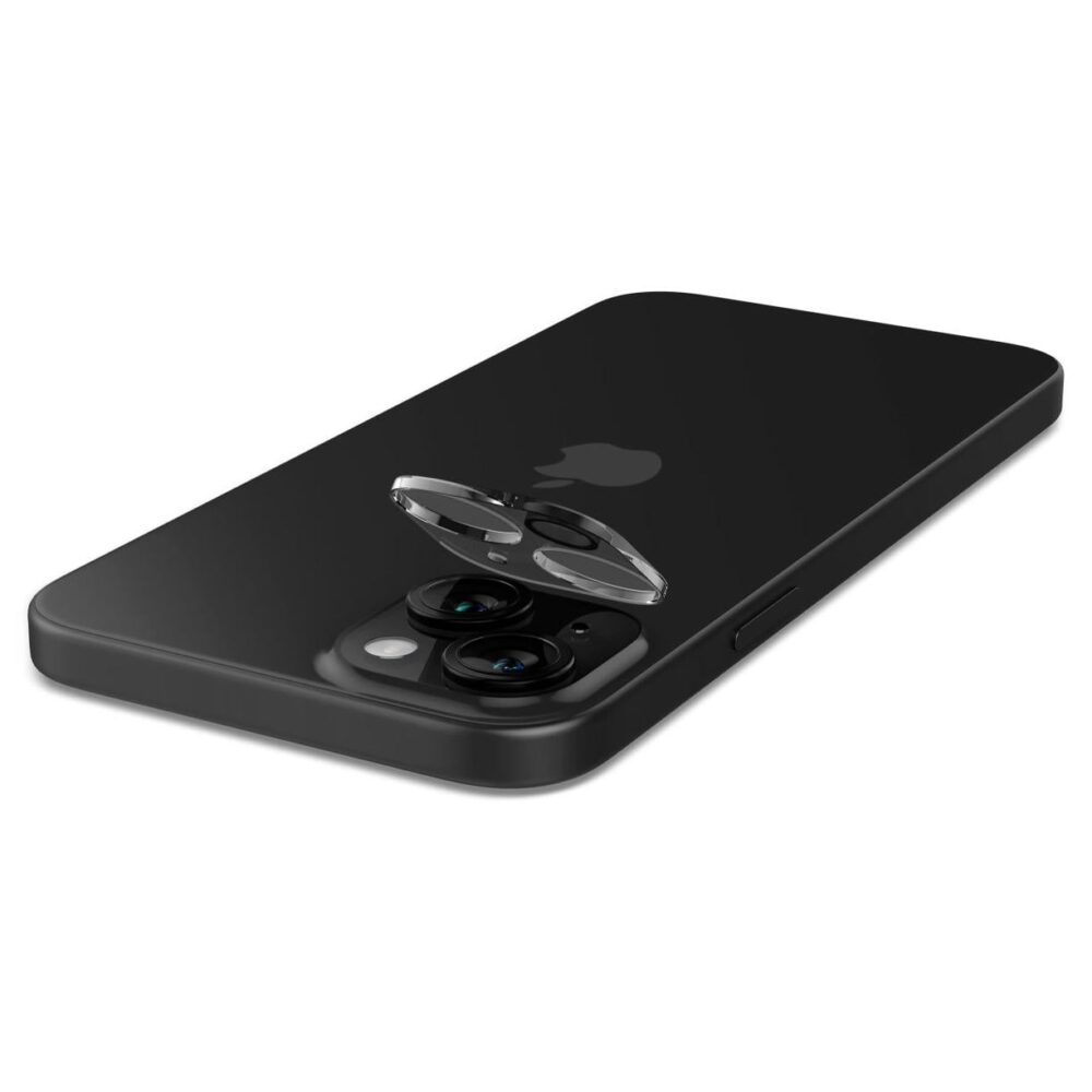 Spigen® (x2.Pack) GLAS.tR™ OPTIK AGL06916 iPhone 15 / 15 Plus Premium Tempered Glass Camera Lens Protector - Crystal Clear