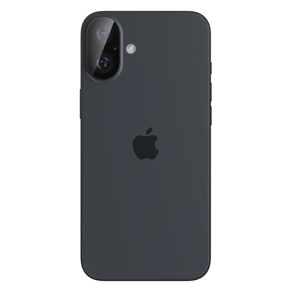Spigen® (x2.Pack) GLAS.tR™ Optik AGL07922 iPhone 16 | 16 Plus Premium Tempered Glass Camera Lens Protector - Black