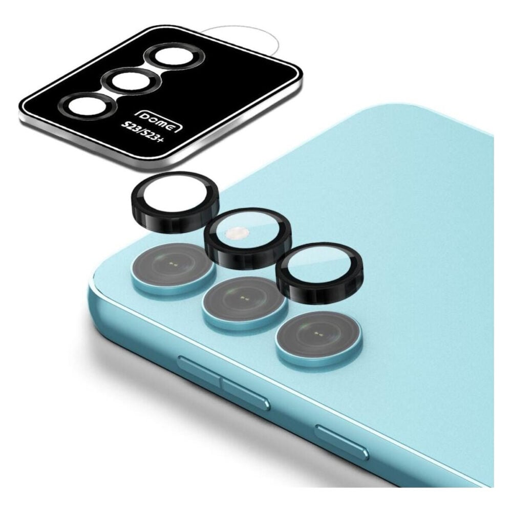 Whitestone™ Dome Glass® EZ 8809365407637 Samsung Galaxy S23 / S23+ Plus Premium Tempered Glass Camera Lens Protector