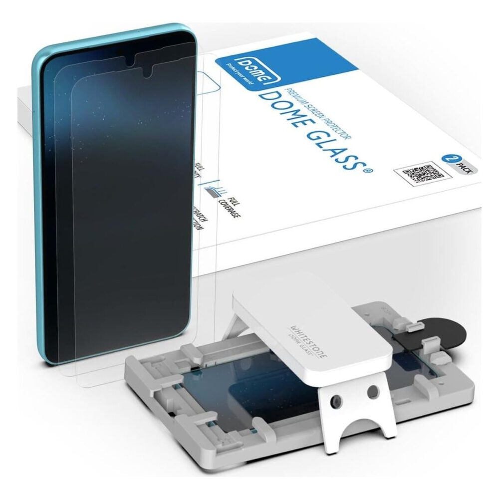 Whitestone™ Dome Glass® (x2.Pack) 8809365407651 Samsung Galaxy S23+ Plus Premium Tempered Glass Screen Protector
